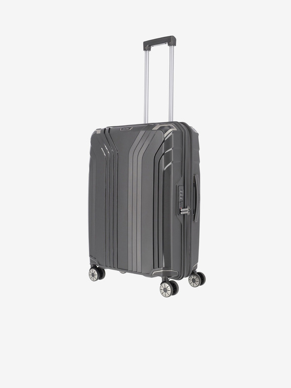 Travelite Travelite Elvaa 4w M Schwarzer Reisekoffer