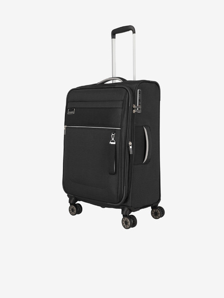 Travelite Travelite Miigo 4w M Schwarzer Reisekoffer