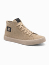Ombre Clothing Herren-Sneaker aus Canvas - hellbraun V3 OM-FOTH-0186 Ombre Clothing