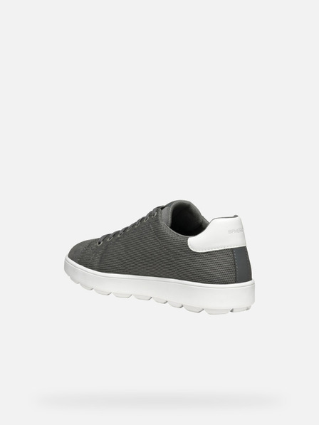 Geox Graue Herren-Turnschuhe Spherica Ecub-1