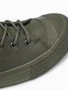 Ombre Clothing High-Top-Sneaker mit Gummispitze für Herren Ombre Clothing