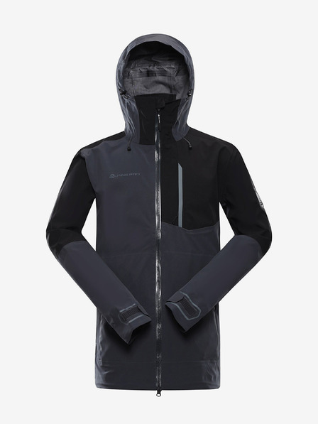 ALPINE PRO Dunkelgraue Herren-Sportjacke ALPINE PRO Gor