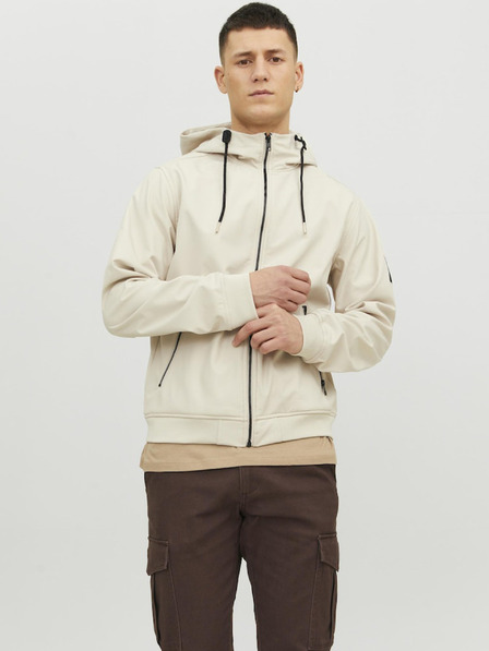 Jack & Jones Jack & Jones Basic Herren Softshelljacke creme