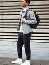LERROS Graue LERROS Steppjacke für Herren