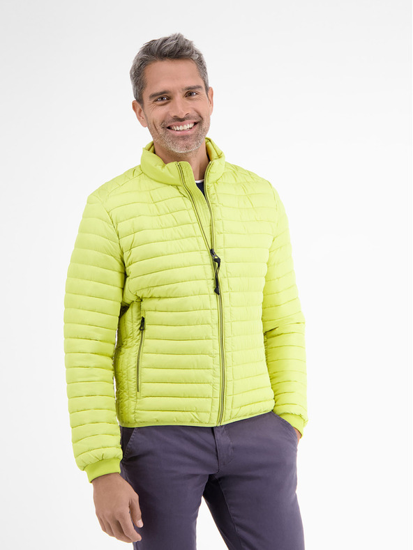 LERROS Hellgrüne leichte Herren-Steppjacke LERROS