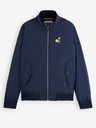 Scotch & Soda Dunkelblaue Herren-Scotch & Soda Classic Harrington Softshell-Jacke
