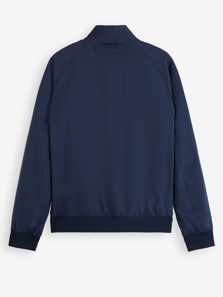 Scotch & Soda Dunkelblaue Herren-Scotch & Soda Classic Harrington Softshell-Jacke