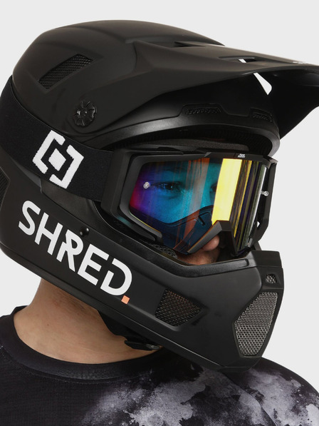 Horsefeathers MTB Brille Patriot - schwarz/spiegel grün HORSEFEATHERS