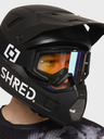 Horsefeathers MTB Brille Patriot - schwarz/spiegel rot HORSEFEATHERS