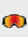 Horsefeathers MTB Brille Patriot - schwarz/spiegel rot HORSEFEATHERS