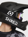 Horsefeathers MTB Brille Patriot - schwarz/spiegel rot HORSEFEATHERS