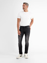 LERROS Dunkelgraue Slim Fit Herrenjeans mit Stickerei-Effekt LERROS