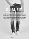 LERROS Dunkelgraue Slim Fit Herrenjeans mit Stickerei-Effekt LERROS