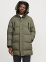 Jack & Jones Khakifarbener Jack & Jones Alpha Herren-Wintersteppmantel