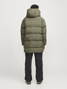 Jack & Jones Khakifarbener Jack & Jones Alpha Herren-Wintersteppmantel