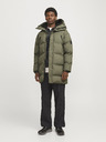 Jack & Jones Khakifarbener Jack & Jones Alpha Herren-Wintersteppmantel