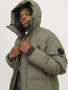 Jack & Jones Khakifarbener Jack & Jones Alpha Herren-Wintersteppmantel
