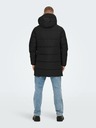ONLY & SONS Schwarzer Herren-Steppwintermantel ONLY & SONS Carl