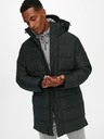 ONLY & SONS Schwarzer Herren-Steppwintermantel ONLY & SONS Carl