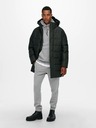 ONLY & SONS Schwarzer Herren-Steppwintermantel ONLY & SONS Carl