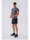 Nebbia Doppellagige Shorts mit Handytaschen 318 M,grau