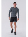 Nebbia Doppellagige Shorts mit Handytaschen 318 M,grau