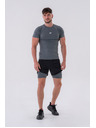 Nebbia Doppellagige Shorts mit Handytaschen 318 M,grau