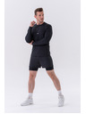 Nebbia Doppellagige Shorts mit Handytaschen 318 M,grau