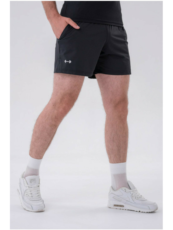 Nebbia Funktionelle schnelltrocknende Shorts "Airy" 317 Schwarz M,schwarz