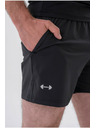 Nebbia Funktionelle schnelltrocknende Shorts "Airy" 317 Schwarz M,schwarz