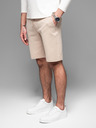 Ombre Clothing Herren Baumwoll-Trainingsanzug BASIC beige Ombre Kleidung