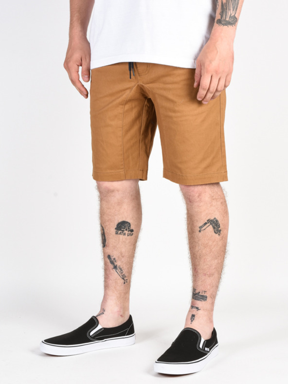 Element Element ALTONA BRONCO BROWN Herren Canvas-Shorts - braun