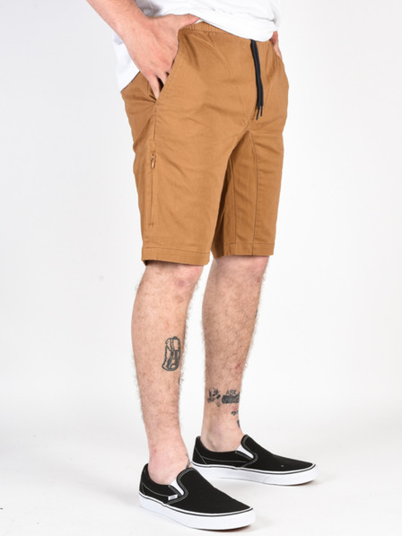 Element Element ALTONA BRONCO BROWN Herren Canvas-Shorts - braun