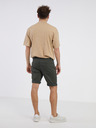LERROS Khakifarbene Denim-Shorts für Herren LERROS