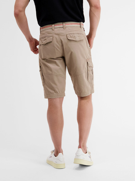 LERROS Beigefarbene Herren-Shorts mit Gürtel von LERROS