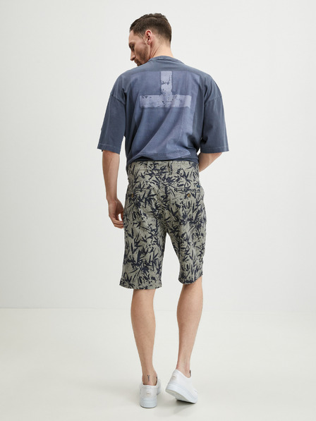 LERROS Graue gemusterte Shorts für Herren LERROS