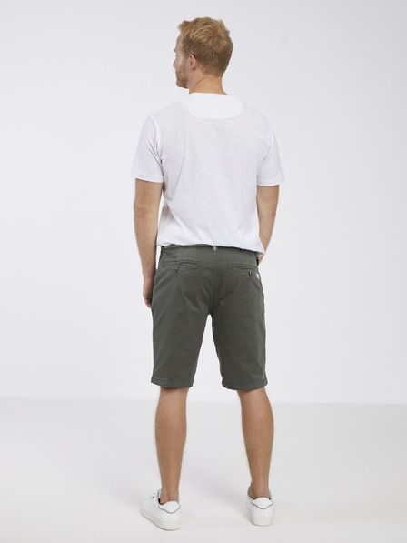 LERROS Dunkelgrüne Herren-Shorts LERROS