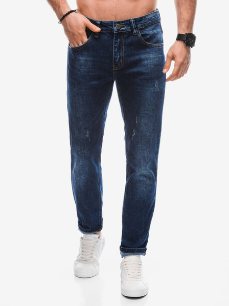 Edoti Herren-Denim-Hose 1433P - blau