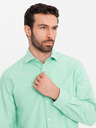 Ombre Clothing Herrenhemd aus Baumwolle in Pastellfarben - mint Ombre Clothing