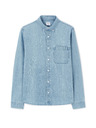 Celio Blaues Herren Jeanshemd Celio Ladenim