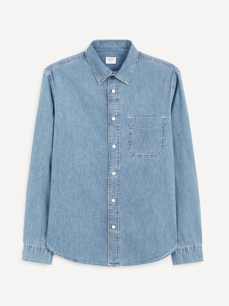 Celio Blaues Herren-Jeanshemd Celio Gagusti1