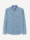 Celio Blaues Herren-Jeanshemd Celio Gagusti1