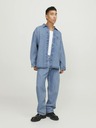 Jack & Jones Blaues Herren Jack & Jones Santorini Denim Top Hemd