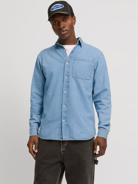 Jack & Jones Blaues Herren Jack & Jones Creek Denim Hemd