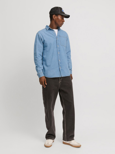 Jack & Jones Blaues Herren Jack & Jones Creek Denim Hemd