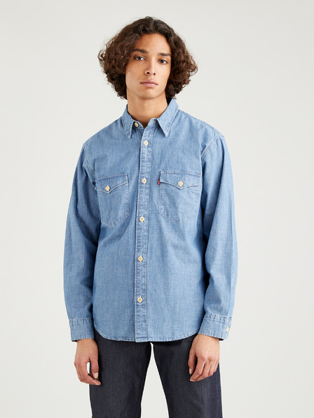 Levi's® Blaues Levi's®-Denim-Hemd für Herren