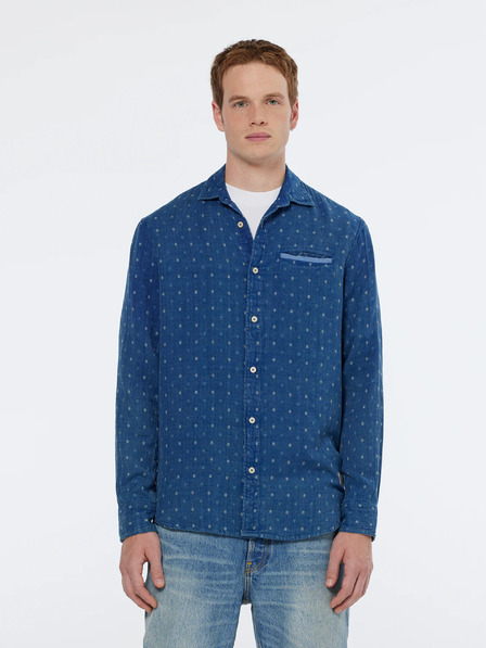 Scotch & Soda Blaues Herren Jeanshemd Scotch & Soda