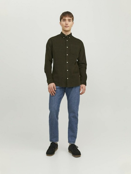 Jack & Jones Jack & Jones Khaki Herren Kordhemd