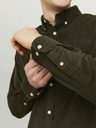 Jack & Jones Jack & Jones Khaki Herren Kordhemd
