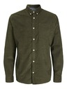 Jack & Jones Jack & Jones Khaki Herren Kordhemd